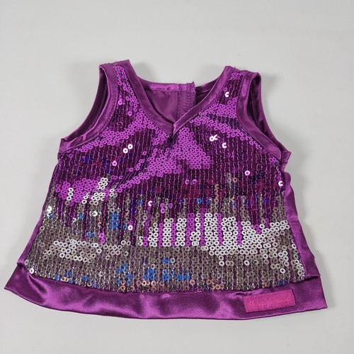 American Girl Gabriela funkelnde Pailletten Outfit Shirt nur neu