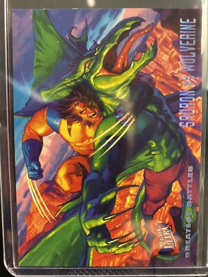 1994 1995 Fleer Ultra X-Men Marvel Sauron vs Wolverine #140
