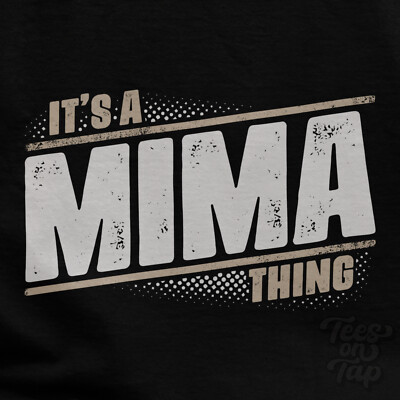 IT'S A MIMA THING T-SHIRT Name Nachname lustig Familie Geschenkidee