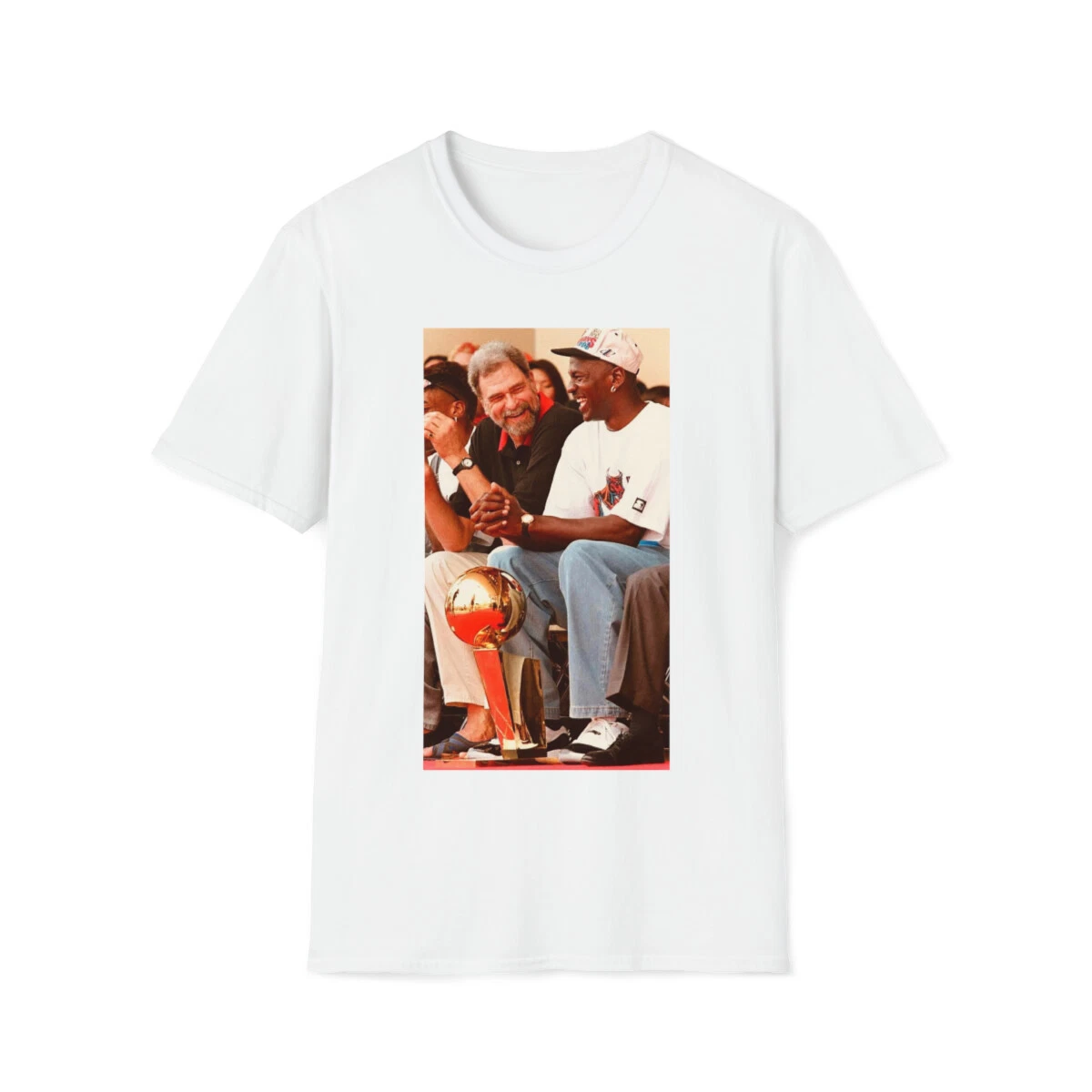Supreme style Jordan bulls trophy Unisex Softstyle T-Shirt | eBay