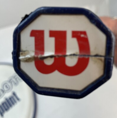 Lot raquettes de tennis vintage vers 1970 en métal Wilson T2000 Match