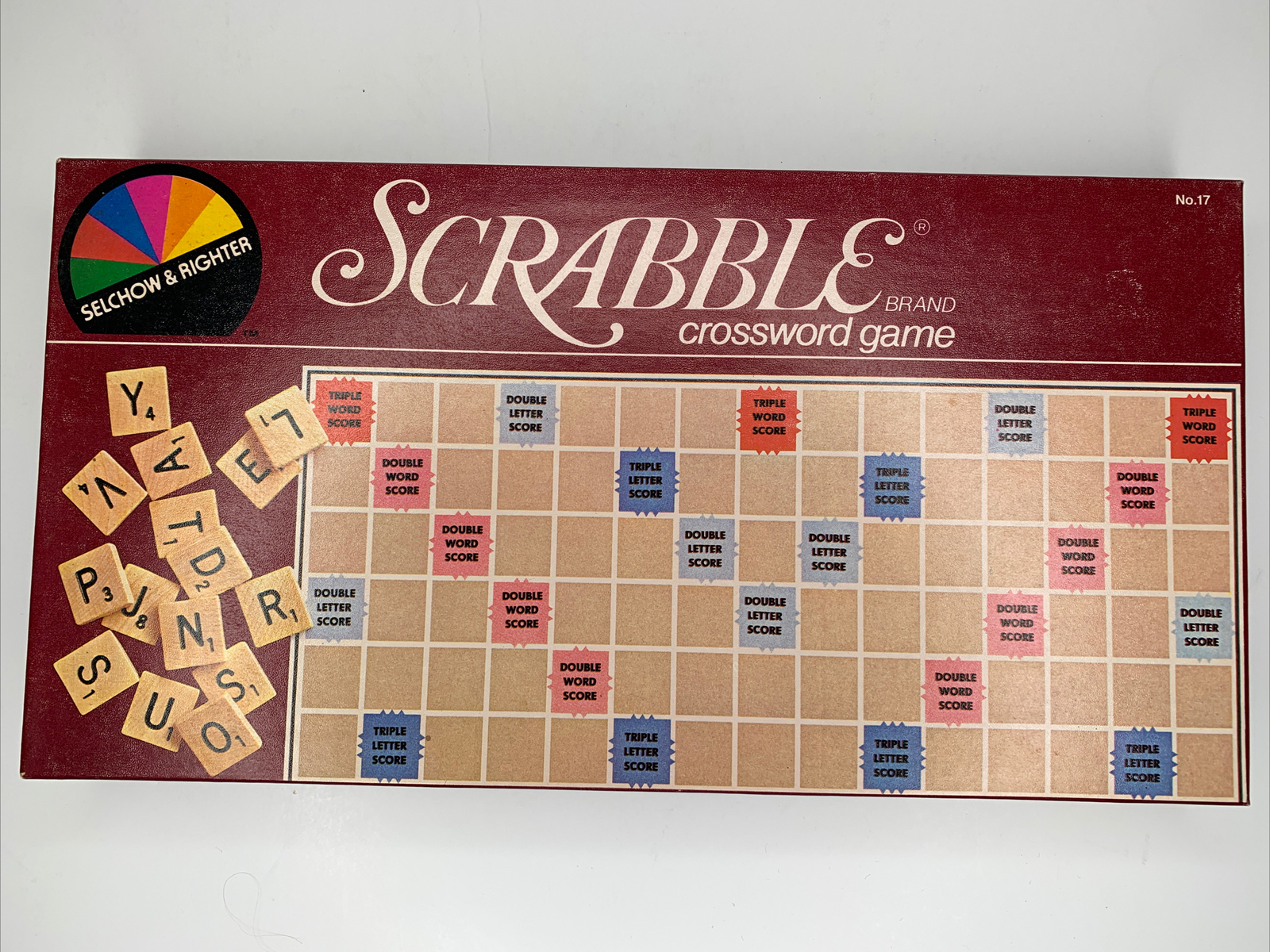 Scrabble Brand Crossword Game - Vintage No. 17 (1982 - 1983) - Selchow &  Righter 25235000175 | eBay