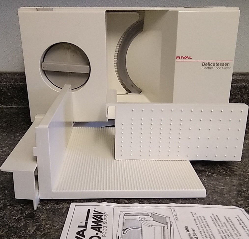 VTG Rival 1044/2 Electric Fold Away Food Meat Cheese SlicerTested eBay