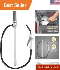 Automatic Fuel Transfer Pump with Nozzle for Quick Flow Control Stop, 3X Mo...