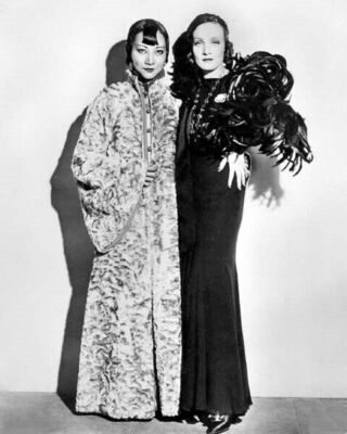 Shanghai Express 1932 Anna Mae Wong & Marlene Dietrich full length 24x36 poster