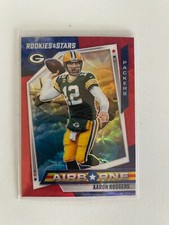 AARON RODGERS 2021 Panini Rookies & Stars Airborne Red Scope PRIZM/Ovation Lot
