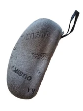 Ousika Sunglass Case Eyglasses Hard All Over Print Logo Zip Key Loop Travel