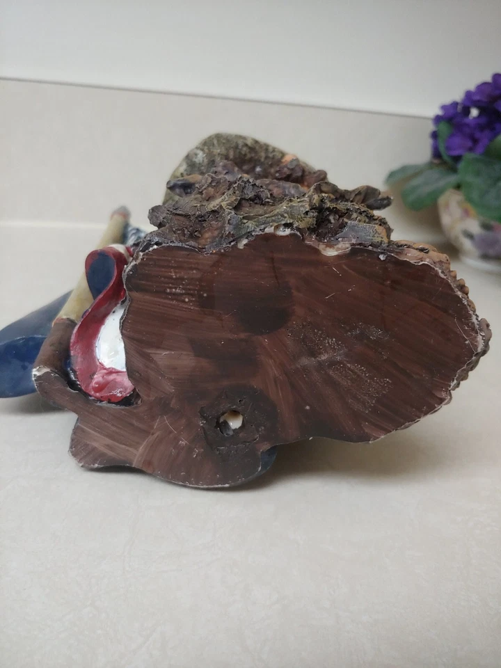 树脂美国索尔格旗爱国者礼物人偶架收藏品11.5 x 9 — 第 4/4 张图片