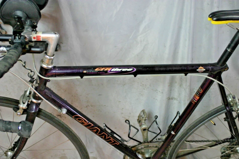 Bicicleta de carretera Giant CFR Three Racing 1996 mediana 57 cm Shimano tricolor envío rápido Foto 2 de 4