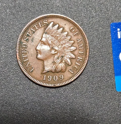 1909 Indian Head Cent XF+ DIAMONDS H127