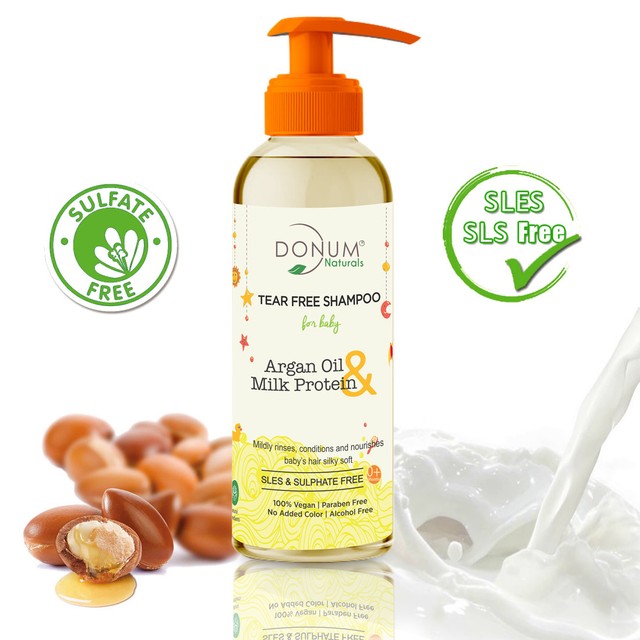 sls free baby shampoo