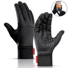 Winter Warm Gloves Full Finger Touch Screen Windproof Work Gloves for Men Women