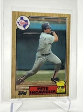 1987 Topps Pete Incaviglia Rookie Baseball Card #550 Mint FREE SHIPPING