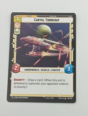 Star Wars Unlimited TCG Einzelkarte Cartel Turncoat NM