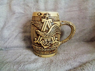 Early Budweiser A & E Stein---CS 26 Barrell Stein---Vintage  Hard to find mug