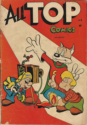 All Top Comics #6 1959 Edition Norlen Magazine Atomic Mouse Story | eBay