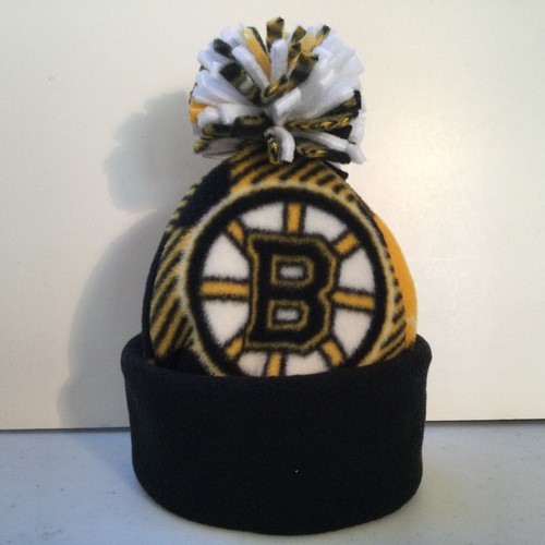 Boston Bruins BABY HAT HANDCRAFTED 