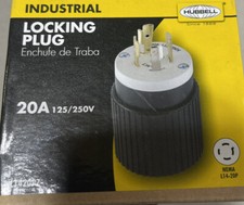 NEMA INDUSTRIAL GRADE Locking Plug 20A 125/250V  NEMA L14-20P 