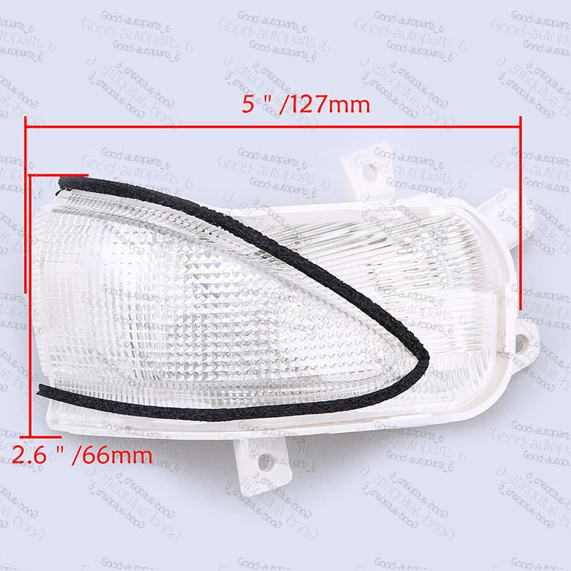 Right Side Mirror Turn signal indicator Led light Lamp For HONDA FIT JAZZ 09-13 - Изображение 4 из 4