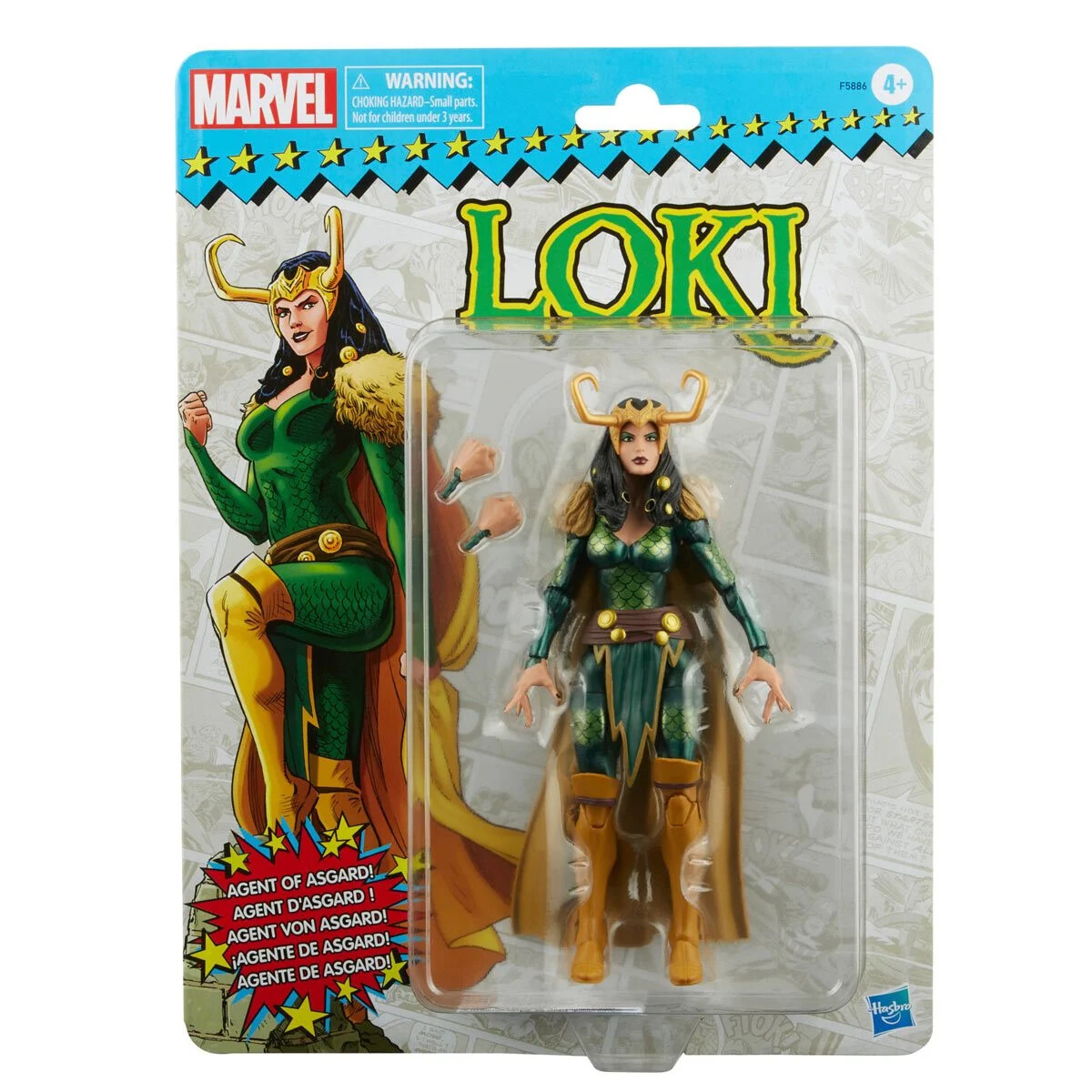 2022 Hasbro Retro Marvel Legends Super Heroes Lady Loki 6