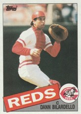 FREE SHIPPING-MINT-1985 Topps #28 Dann Bilardello Reds PLUS BONUS CARDS