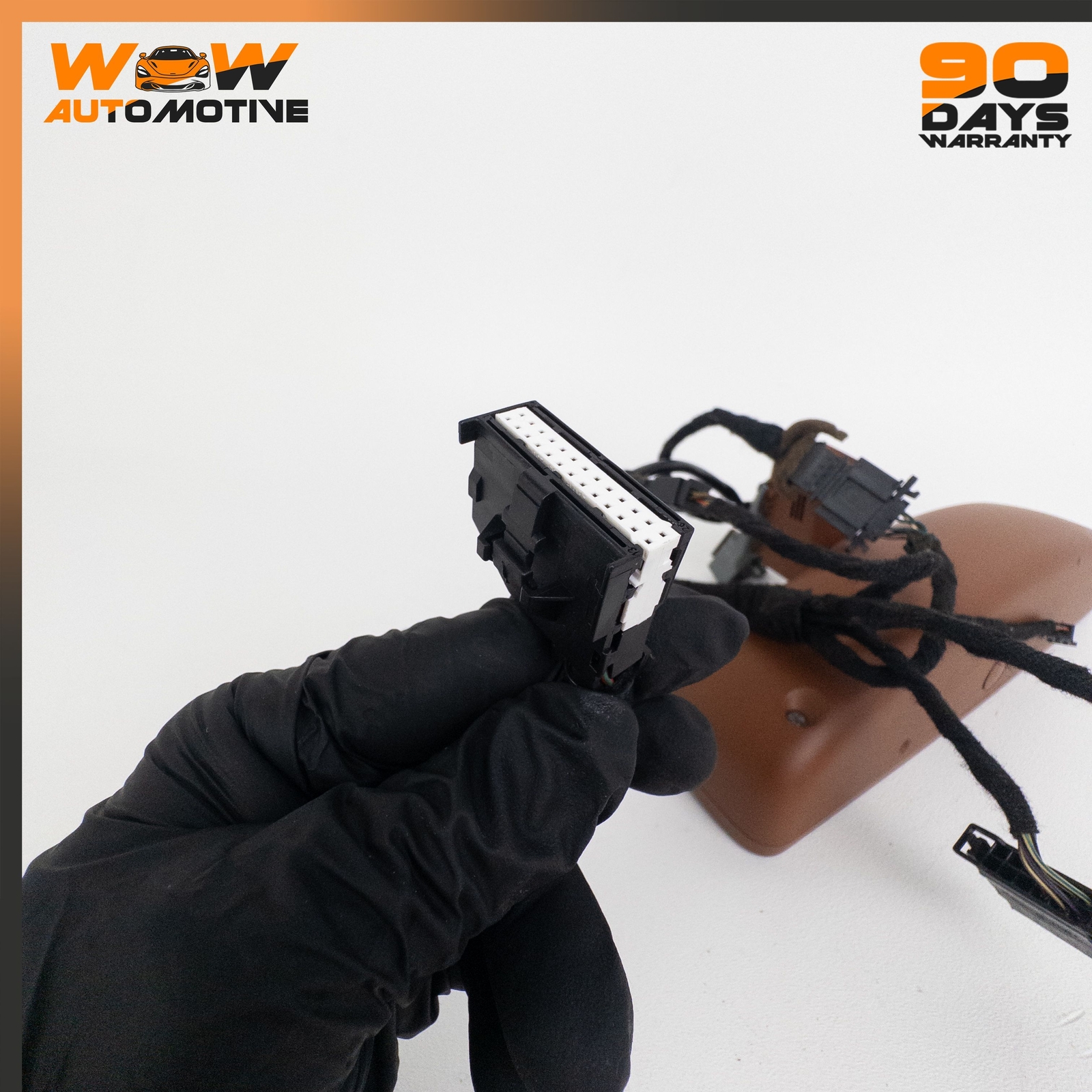 06-13 BENTLEY CONTINENTAL FLYING SPUR FRONT UPPER REAR VIEW MIRROR BROWN OEM