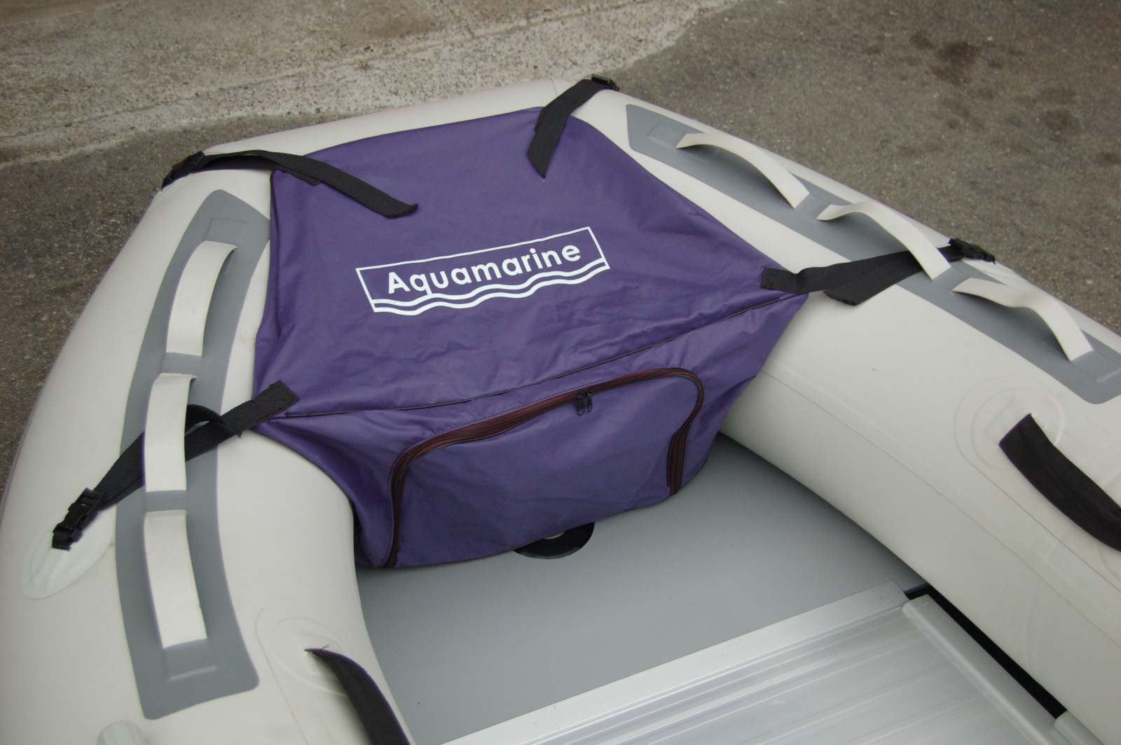 Inflatable boat Bow storage Bag with quick Release DETACHABLE CLIPS eBay