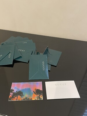 Gucci Small Holiday New Year Party Gift Money Favor Invitation