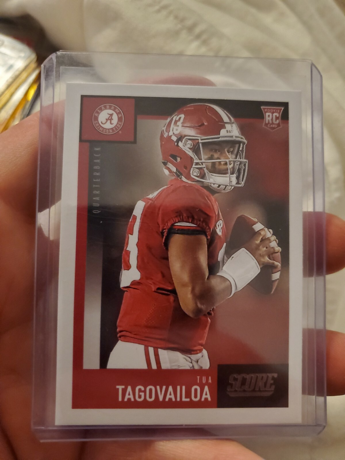 2020 SCORE TUA TAGOVAILOA (RC) - CARD #369 - MIAMI DOLPHINS - INVEST NOW !!!!