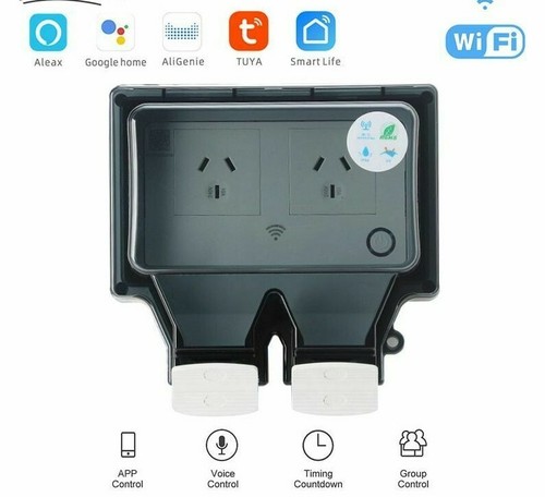 Smart Waterproof Socket Plug Outdoor 