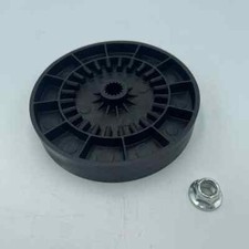 NUEVA polea de transmisión de lavadora genuina OEM GE + tuerca WH3X32097
