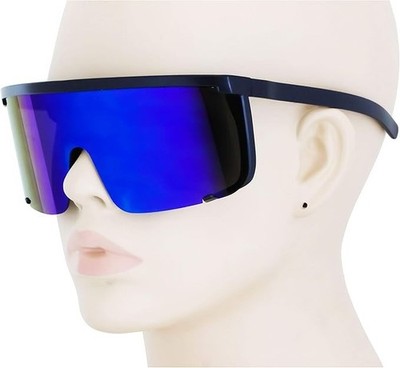 Active Sports Shades Sunglasses - Colorful Mirrored Lenses, UV Protection, Lightweight - View #4