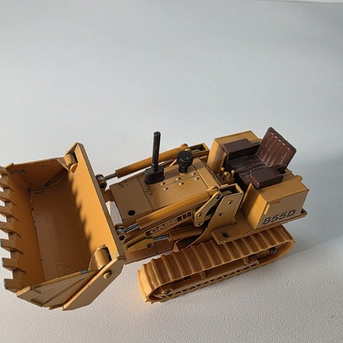 NZG Case 855D Loader has Opening Bucket 1:35 Make In W Germany Missing Top Cage - Picture 2 of 8