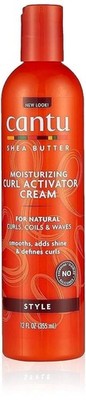 Cantu Shea Butter Moisturizing Curl Activator Cream Natural Cures - 355ml