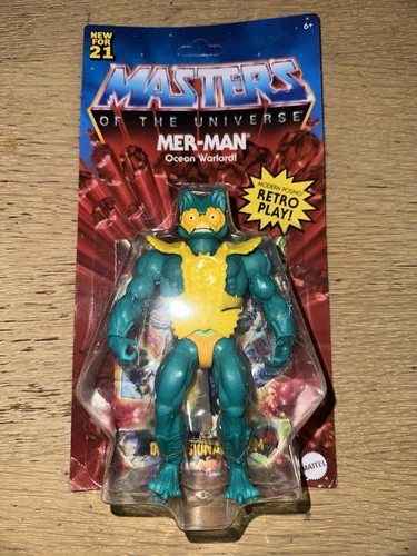 2021 MOTU Origins MERMAN MER-MAN LoP Lords of Power MOC New Masters Unpunched