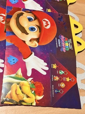 2026 Super Mario Galaxy Happy Meal Boxes set of 6 | eBay