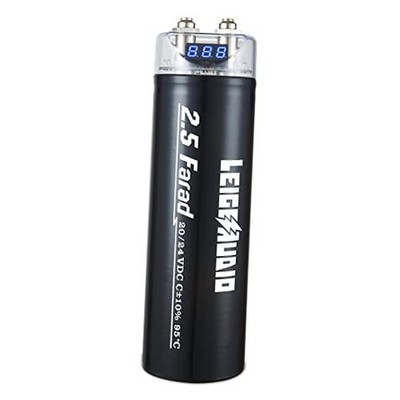 2.5 Farad Digital Power Capacitor for Car Audio System, Performance Car Audio 