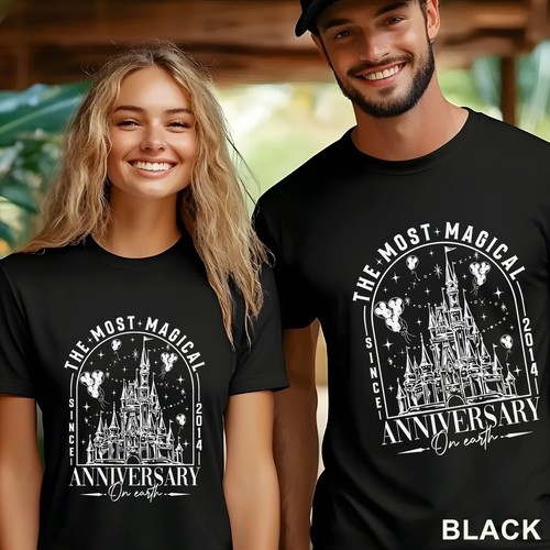 Camisa Aniversario Disney Más Mágico, Camisa Pareja Viaje Familiar Disney, 203382 - Imagen 4 de 23