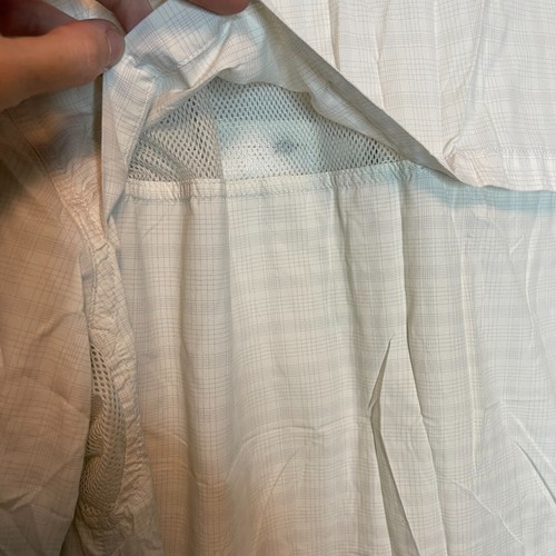 North Face Men Plaid Outdoor Hiking Trail Vented Button Front Pocket Shirt L - Picture 6 of 13
