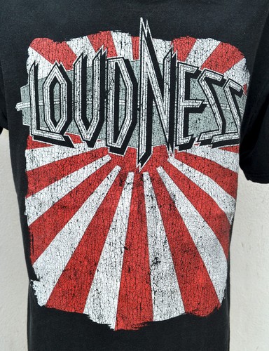 Camisa Loudness Thunder in the East Backprint Talla GRANDE DE COLECCIÓN Usada US JR Mercancía - Imagen 3 de 5