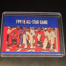 Fleer 1991-92 All-Star Game Enemies – A Love Story #233 Jordan Barkley Dumars