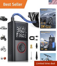 Brand New Portable Air Compressor Black Standard