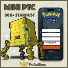 Pokémon PTC GO - Shiny Stakataka - 80K Stardust✨Read Description✨