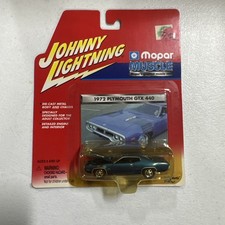 Johnny Lightning 1972 Plymouth GTX 440 Mopar Muscle Series In Blue