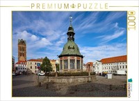 Calvendo Puzzle The Water Art On Wismar's Market Square | 1000 Pieces, Finished