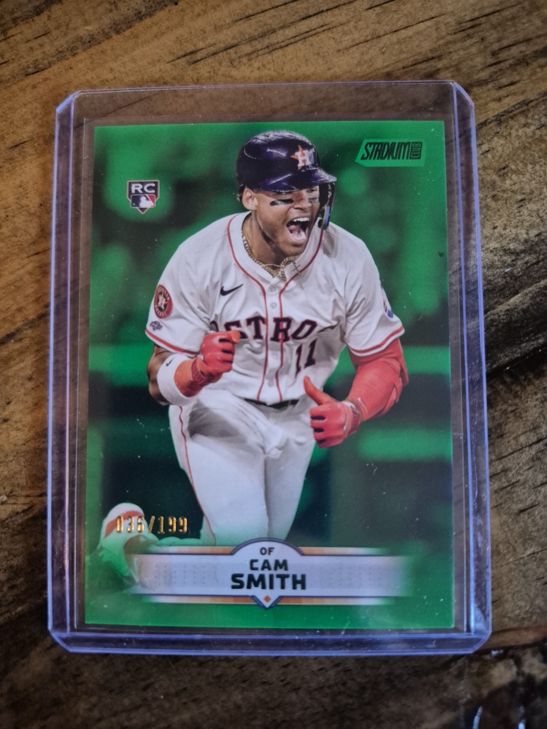 2025 Topps Stadium Club Cam Smith RC Green /199 #60