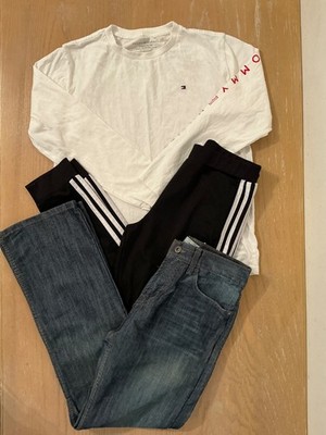 Levi's, Tommy Hilfiger, Adidas Boys Clothing Lot of 3 Size 16, 16-18