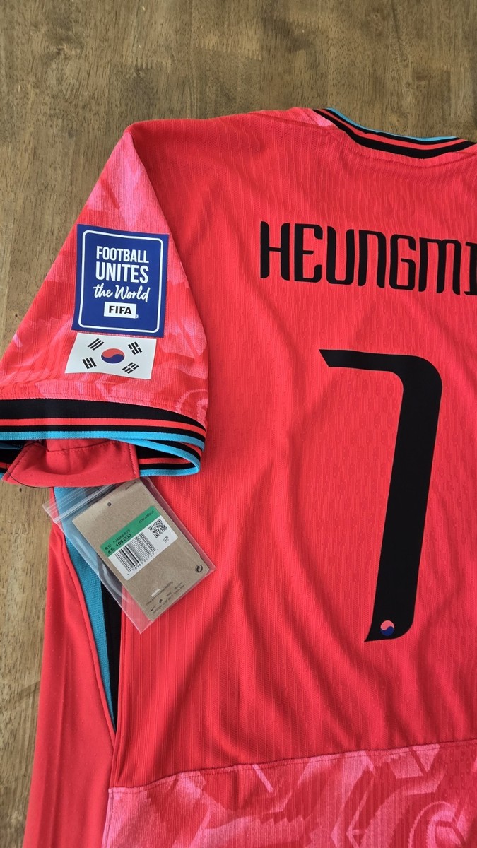 2024/25 Nike Authentic South Korea #7 SON Heung-min Home Soccer