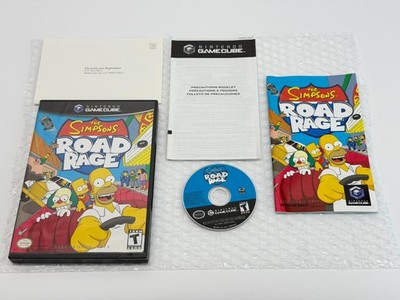 The Simpsons Road Rage (Nintendo GameCube) Complete w/Inserts *TESTED*