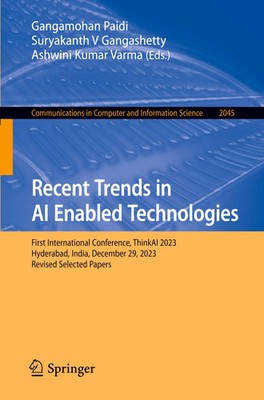 Recent Trends in AI Enabled Technologies | Gangamohan Paidi (u. a.) | Buch | xi